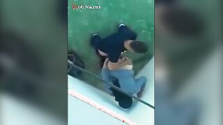 قبحه منقبه عشيقها قفشها ورا سكس مصري  مدخل العماره و ناكها في طيزها و هي بتقولوا بسرعه لحد يشوفنا